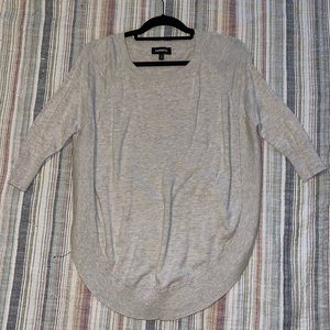 light tan loose Express sweater!!